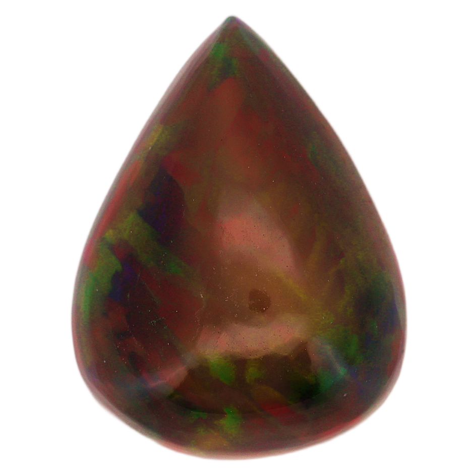 6.82 Carats Black Color-Play Opal