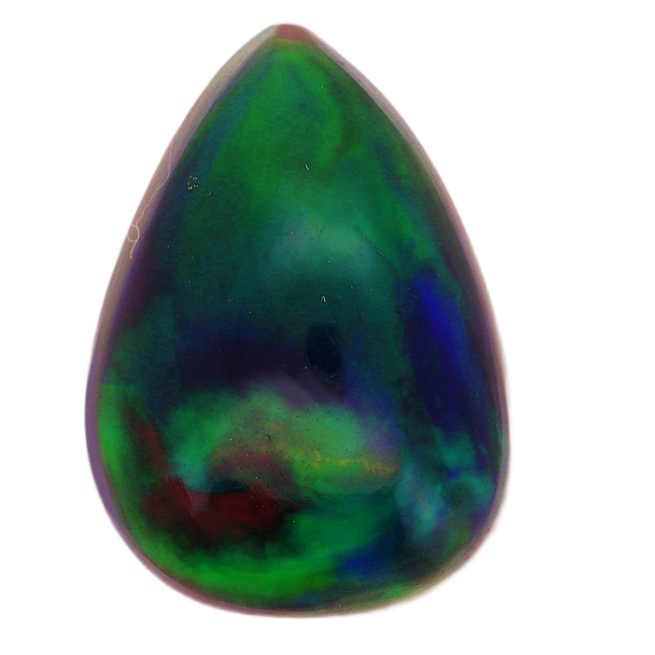 5.31 Carats Black Color-Play Opal