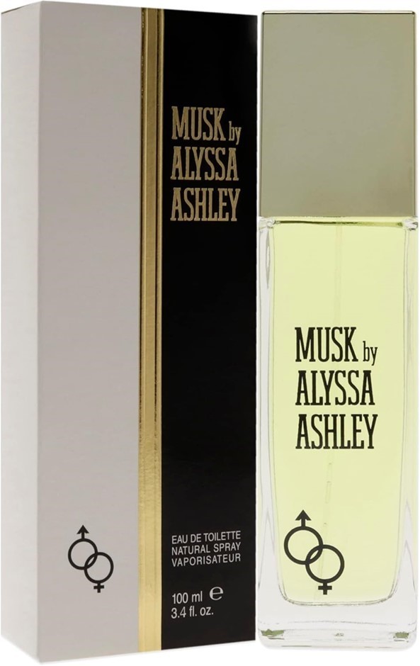 ALYSSA ASHLEY Musk Eau De Toilette Spray For Women, 100ml. Buyers Note -