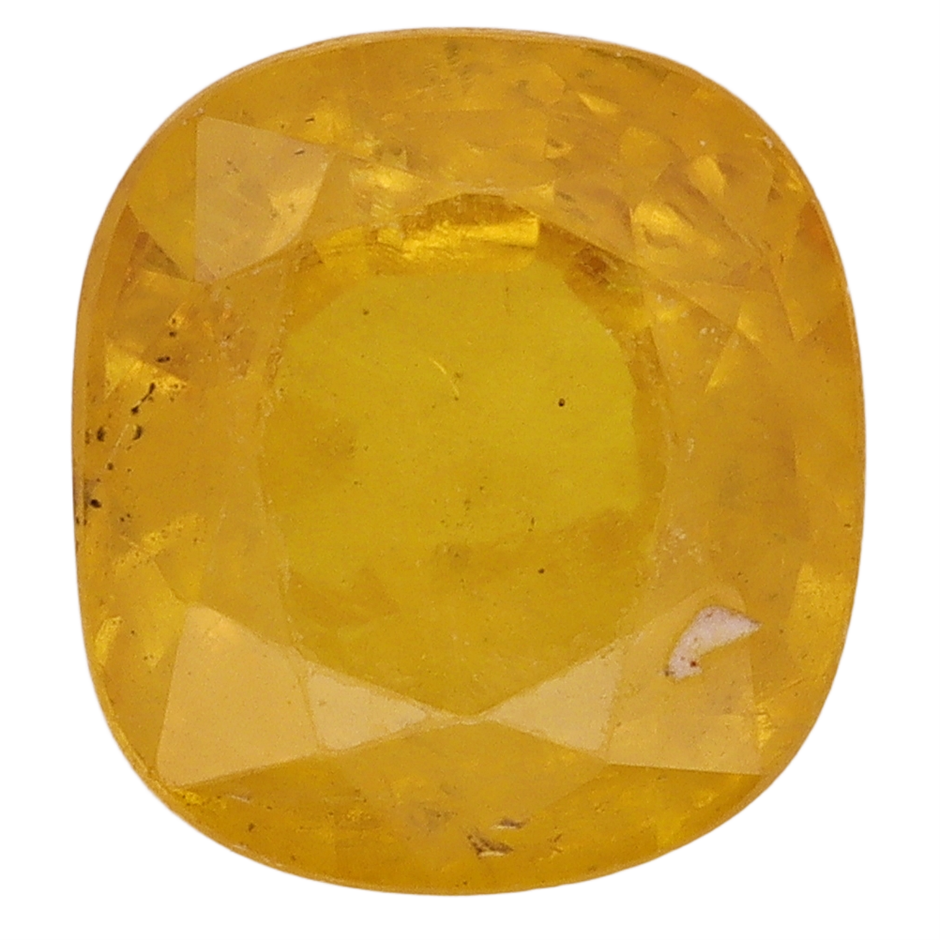 1.53 Carats Yellow Sapphire