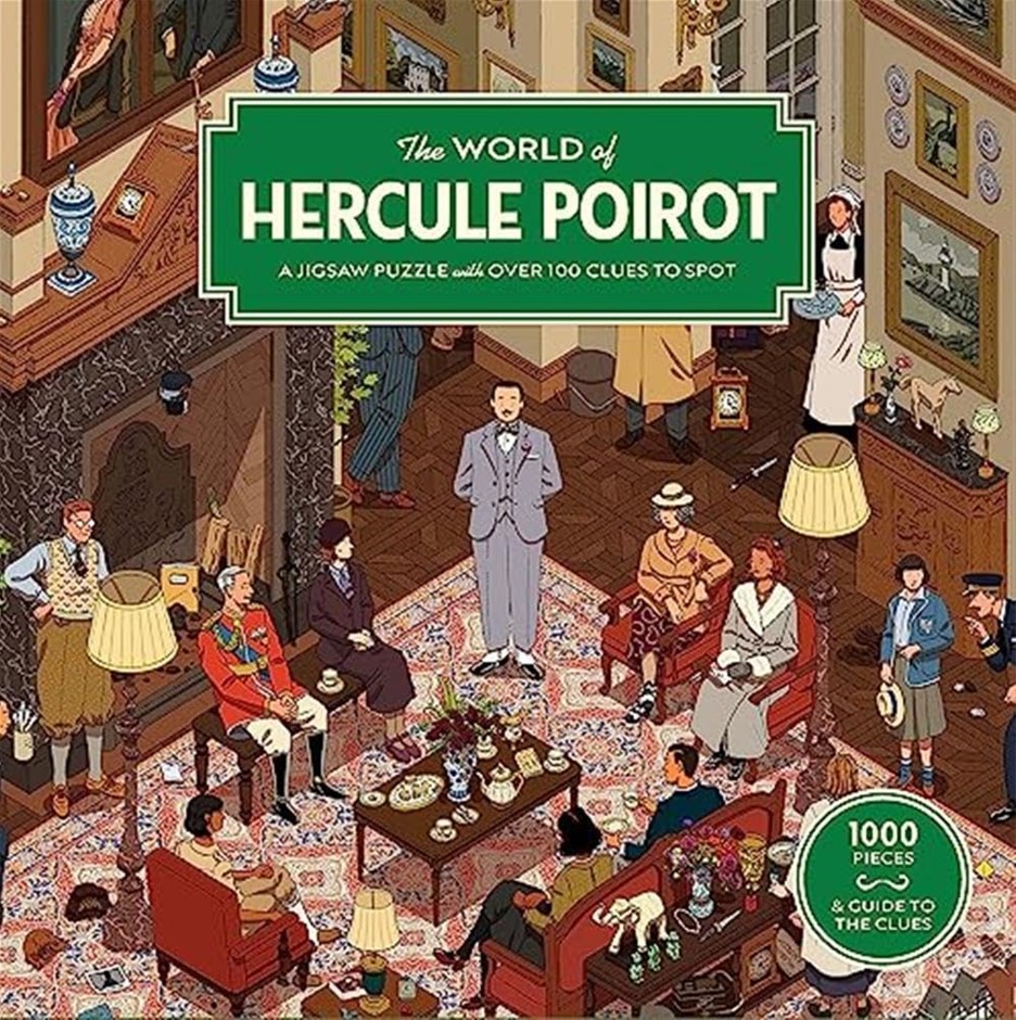 THE WORLD OF HERCULE POROIT 1000 Piece Puzzle: A 1000-piece Jigsaw Puzzle