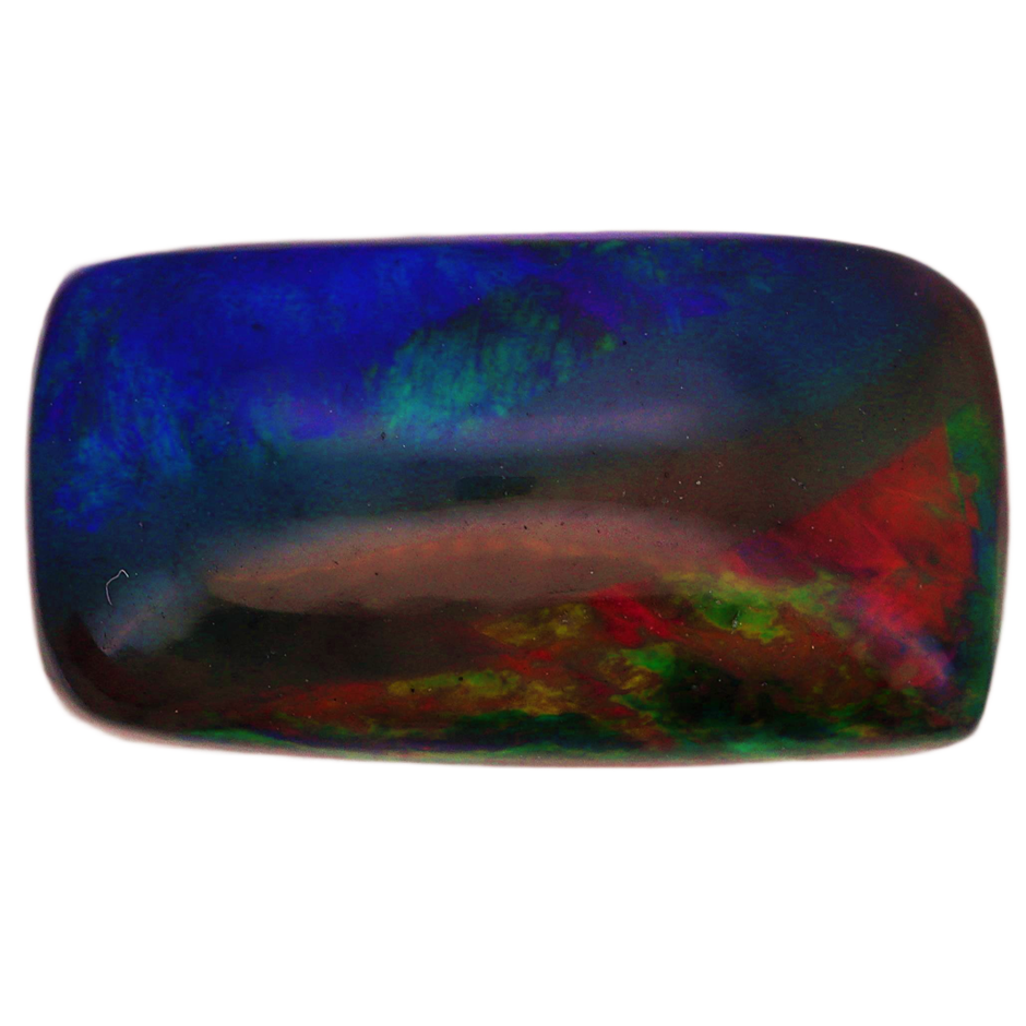 3.76 Carats White Color-Play Opal