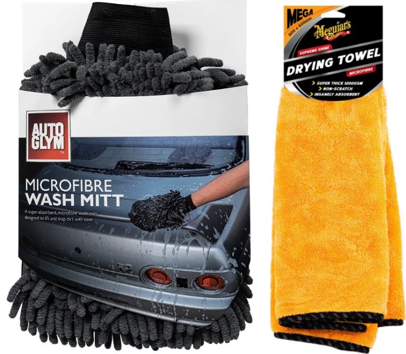 BUNDLE of Meguiar's Mega Supreme Shine Drying Towel 60cm x 90cm(not in orig