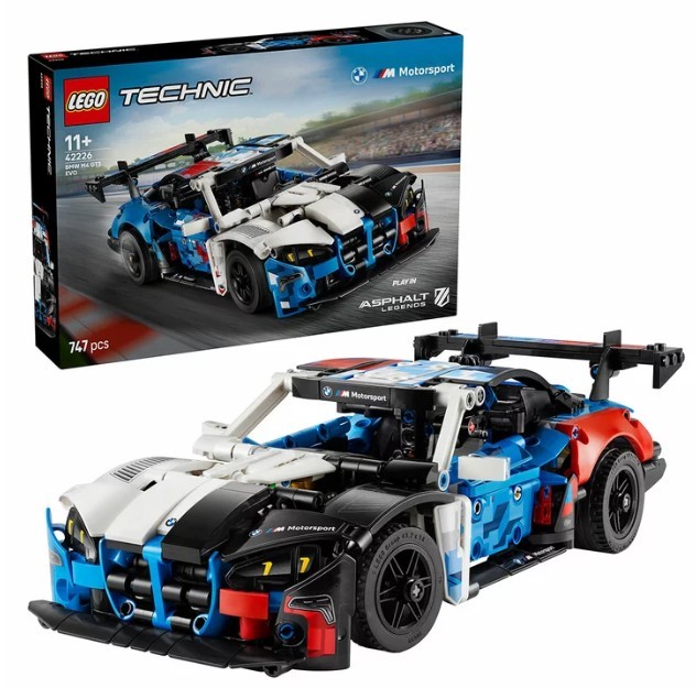 LEGO Technic BMW M4 GT3 EVO Race Car 42226. NB: opened packaging, might be