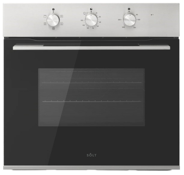 Solt 60cm Electric Oven, Stainless Steel. NB: Fan making noise.