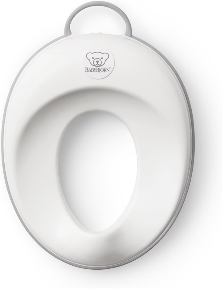 BABYBJORN Toilet Trainer, White/Gray, 1 Count (Pack of 1). NB: Slightly dam