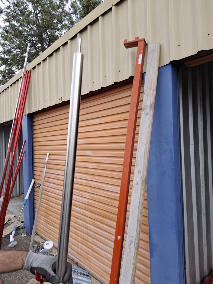 38mm x 1000mm 316 Grade Stainless Steel Balustrade Posts Brush Finish 