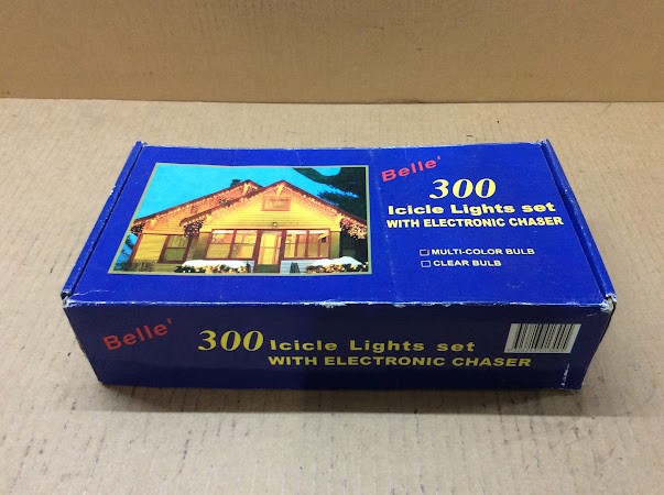 Belle 300 Icicle Lights Set - New Unboxing