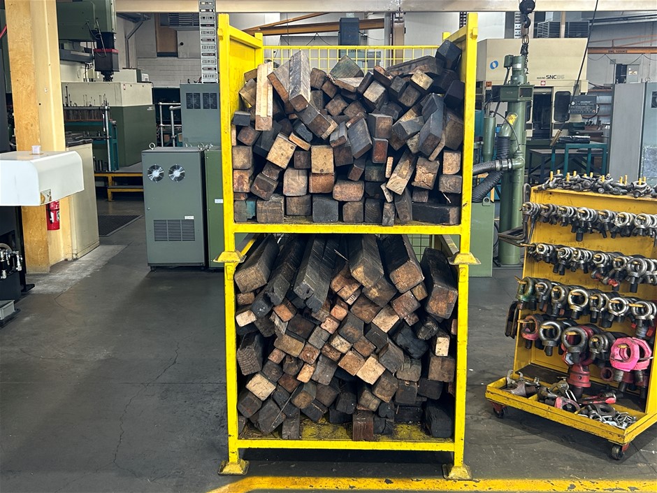 2x Stillage of Timber Blocks