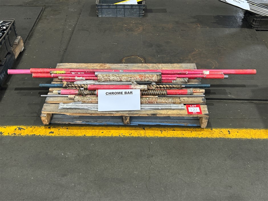 Pallet of Chrome Bar