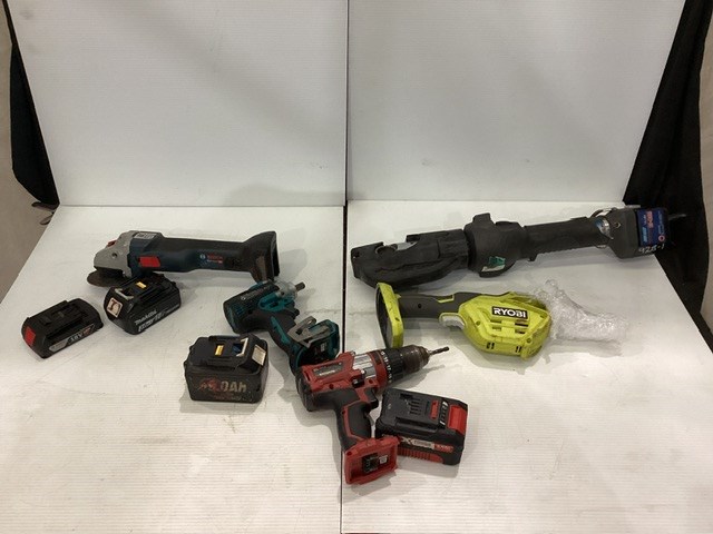<p>Assorted Power Tools </p>