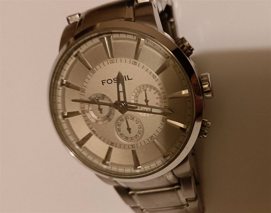 Fossil Men's Watch Big Face. Minor use, Used