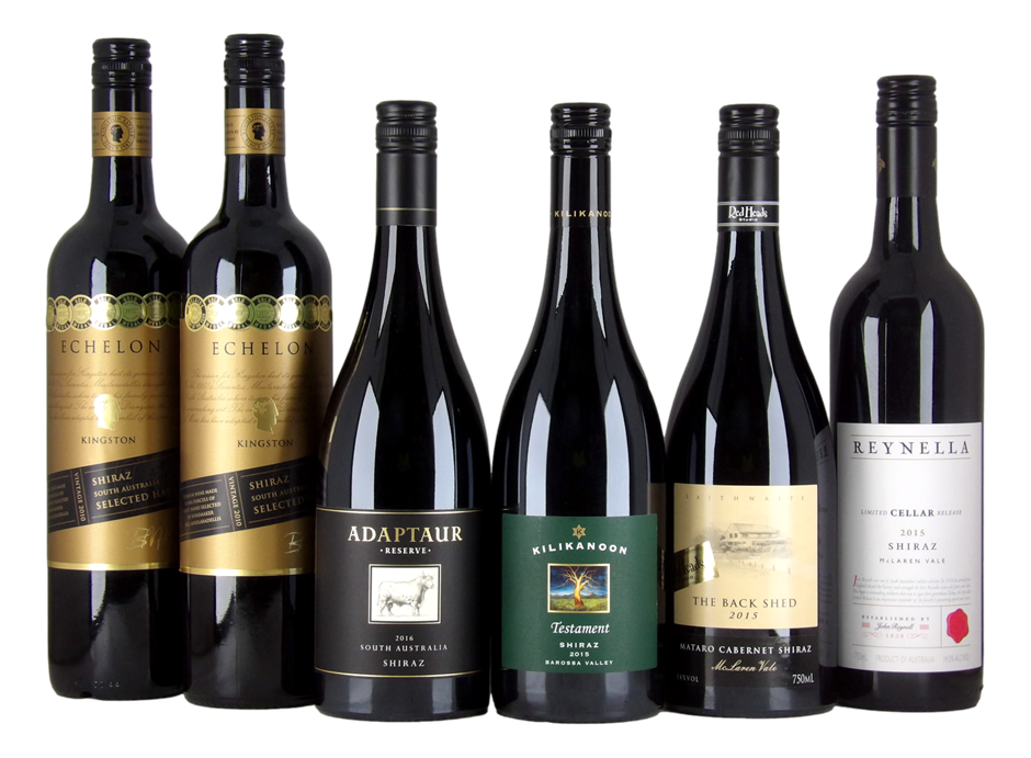 Mixed Shiraz Wine Pack (6x 750mL) SA