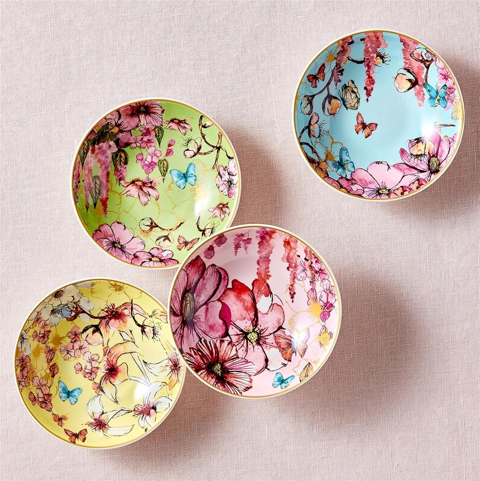 6 x MAXWELL & WILLIAMS Estelle Michaelides Enchantment Dish, 10cm, Set of 4