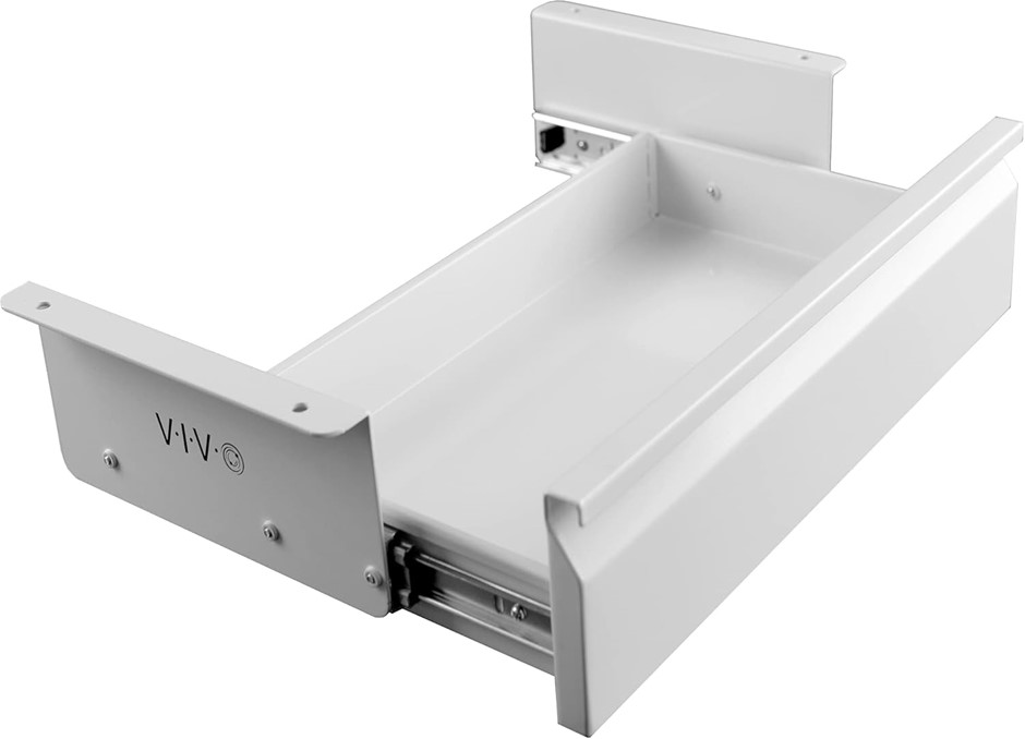 VIVO 16 inch Under Desk Mounted Sliding Pull-out Drawer without Shell for O