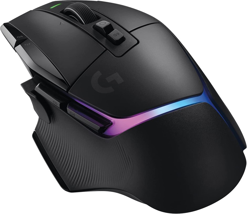 LOGITECH G502 X Plus Lightspeed Wireless RGB Gaming Mouse, Black. NB: No Do