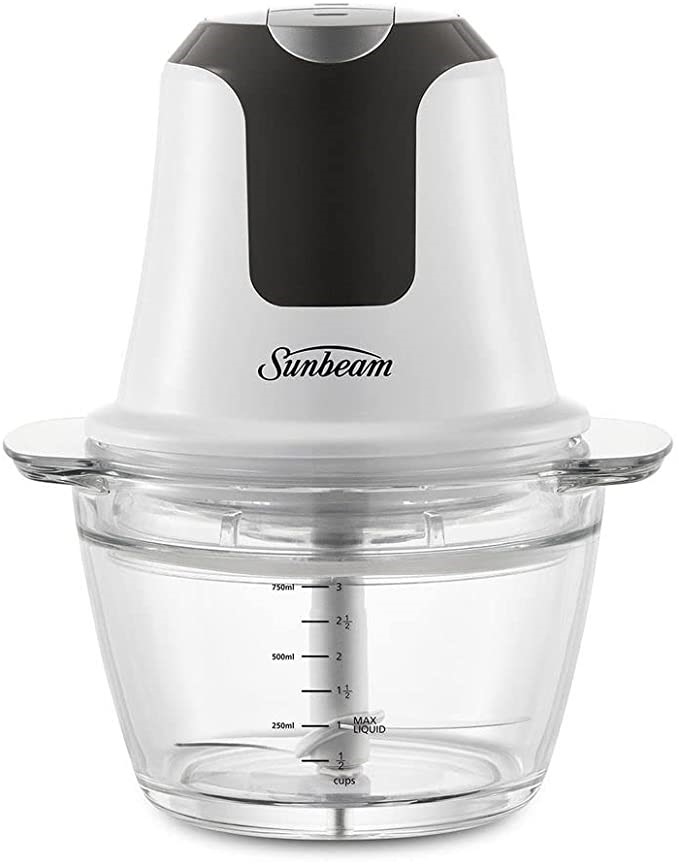 SUNBEAM Mini Glass Multichopper. NB: Retail return.