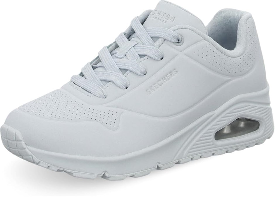 SKECHERS Women's Uno - Stand On Air Sneaker, US8.5/EU38.5, Light Denim, 736