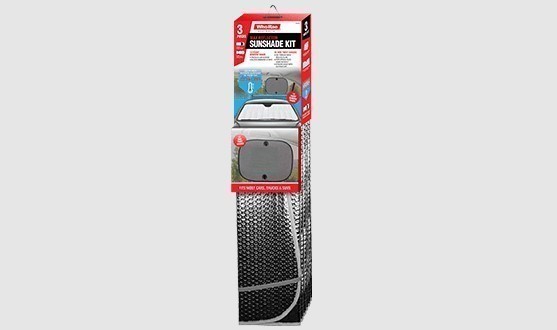 WHO-RAE Max Reflector Sunshade Kit, Includes 2 x Side Twist Shades & 1 x Fr