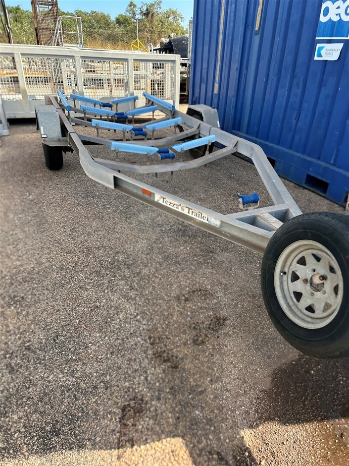 <p>2017 Tezza's Trailer Services  Unknown Single Boat Trailer</p>