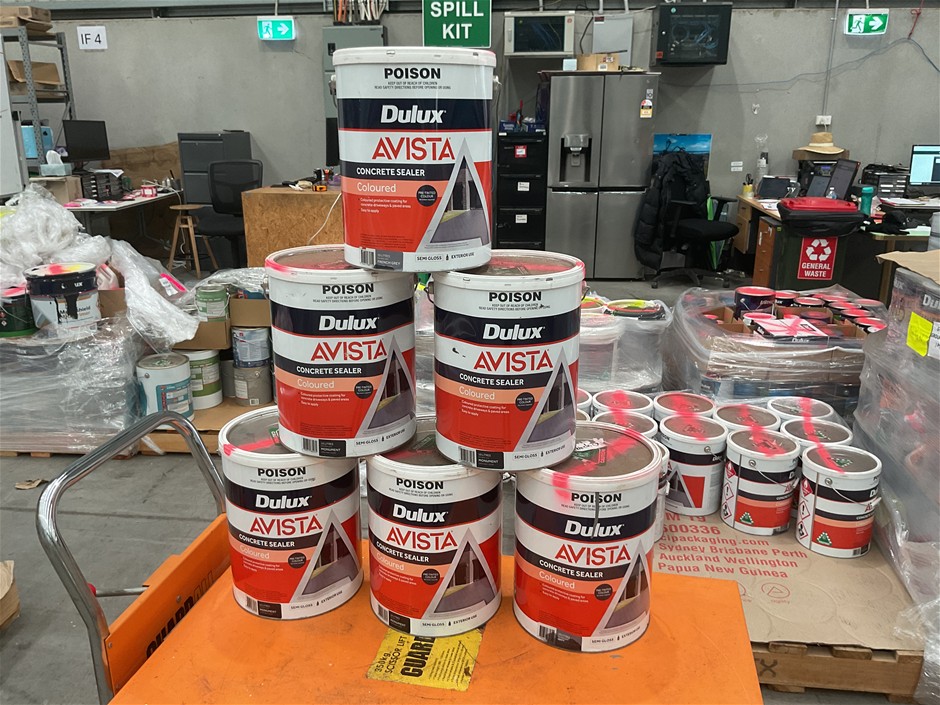 6 x Assorted 10Lt Tins of Paint