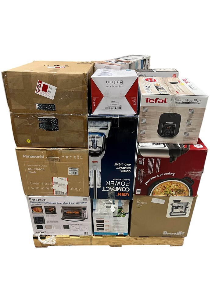 25 x Returned Assorted Kitchen and Home Appliances, comprising: Total