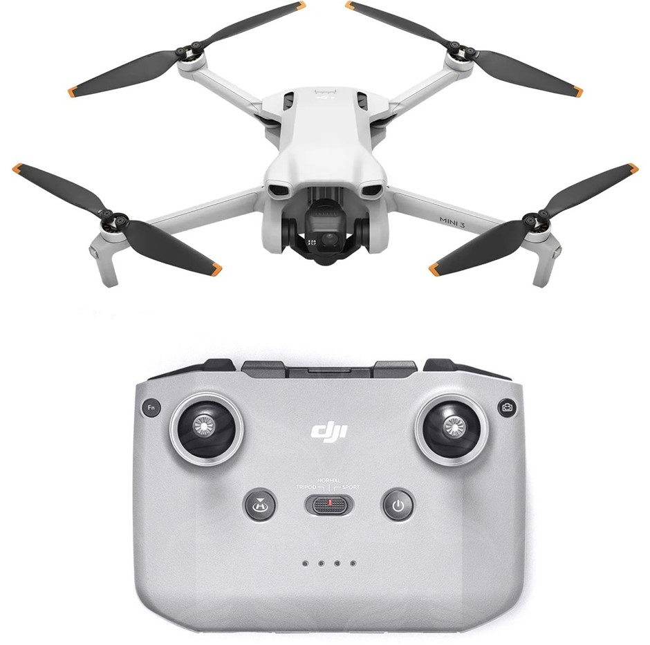 DJI Mini 3 Series Fly Drone with DJI RC-N1 - Lightweight and Foldable Mini