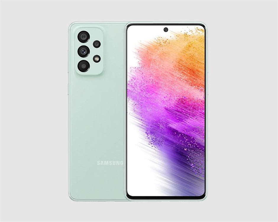SAMSUNG Galaxy A73 5G Smartphone, 128Gb, Awesome Mint, SM-A736B. NB: Minor