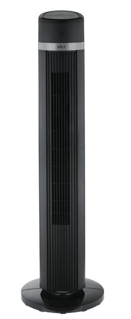 Solt 103cm Tower Fan Black GGSTF1033TB. NB: ecomode not working Importan