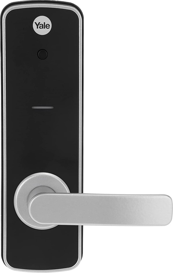 YALE Unity Entrance Lock, Silver. Model YUR/DEL/1/SIL. NB: Minor used.