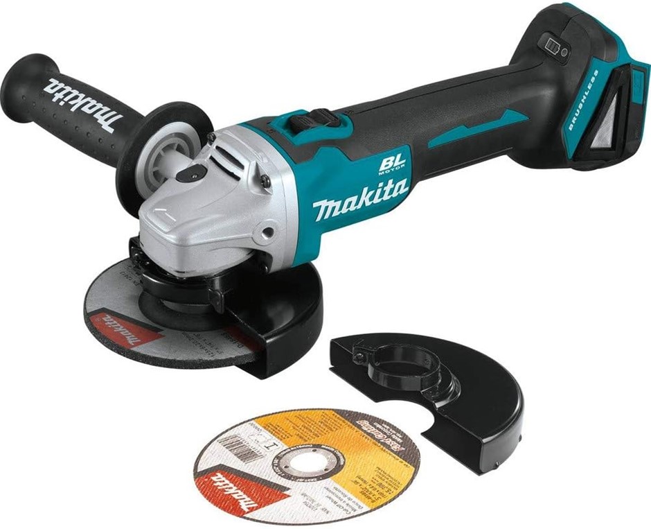 MAKITA 18V LXT Lithium-Ion Brushless Cordless 4-1/2"/5" Cut-Off/Angle Grind