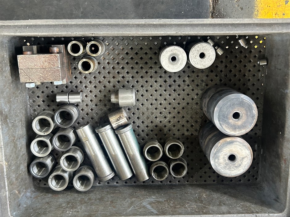 Crate of Guide Bushes With Taper Locks