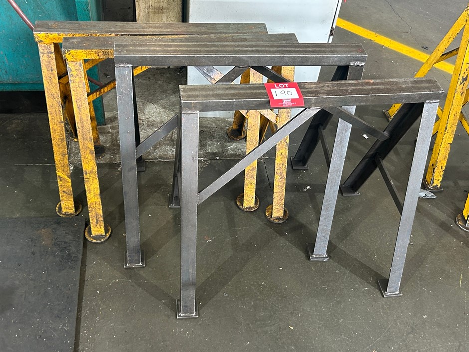 4x Steel Trestles
