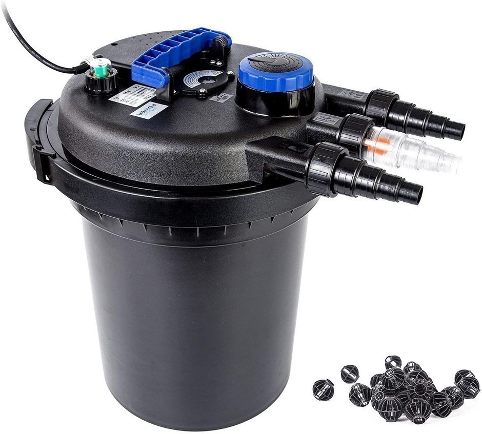 DYNAMIC POWER External  Canister Pond UV Filter 10000L/H, AQ-CPF250-15.