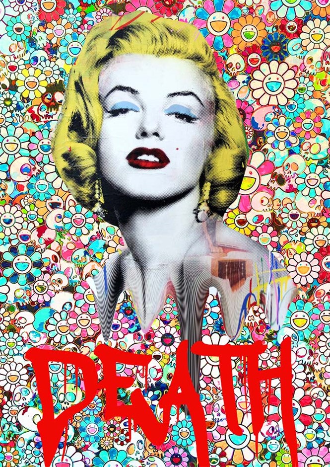 Death NYC Ltd Ed. Signed Graffiti Pop Art Print