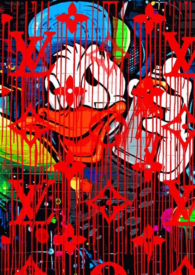 Death NYC Ltd Ed. Signed Graffiti Pop Art Print