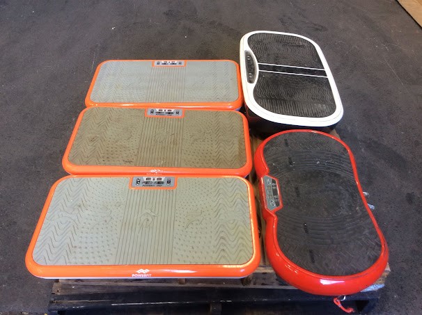 Power fit E380&Fitpal&Crane S002037V & Model Vibration Platform (Lot of 5)