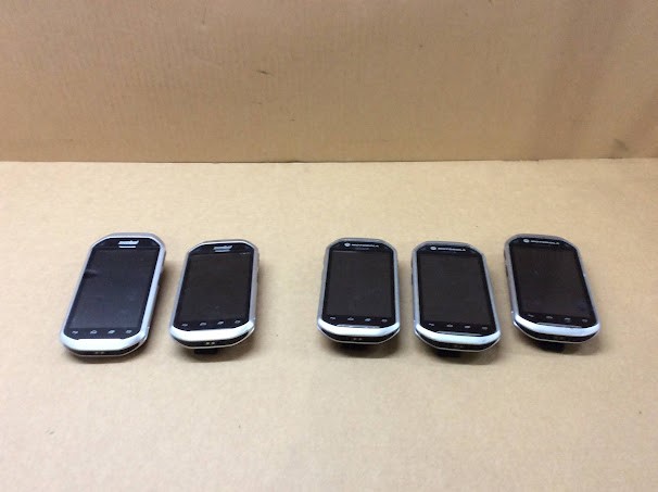 Motorola/Symbol Mixed Model Handheld Mobile Computer (Lot of 5)
