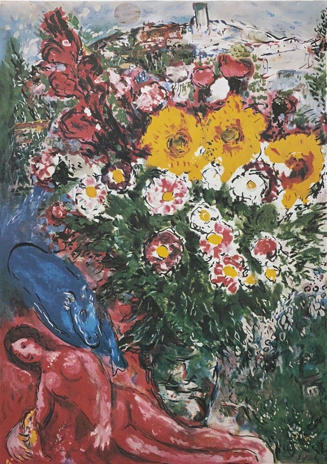 MARC CHAGALL (1887-1985) - Les Soucis