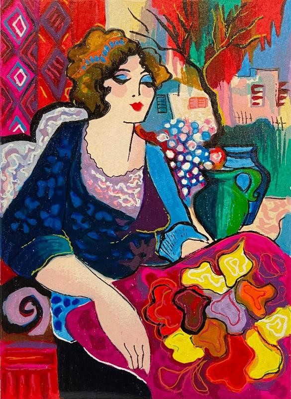 PATRICIA GOVEZENSKY (1961- ) Peaceful Afternoon