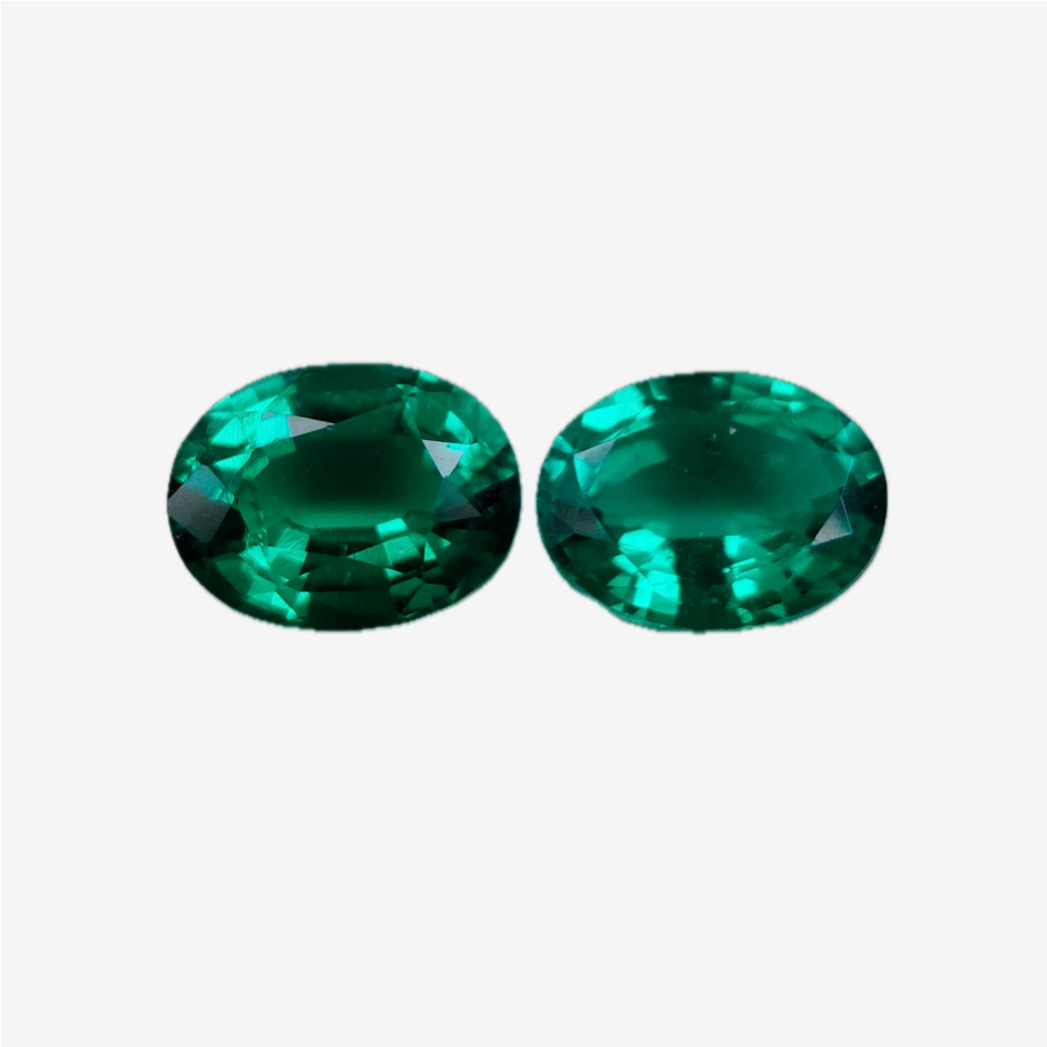 7x9mm Lab Emerald