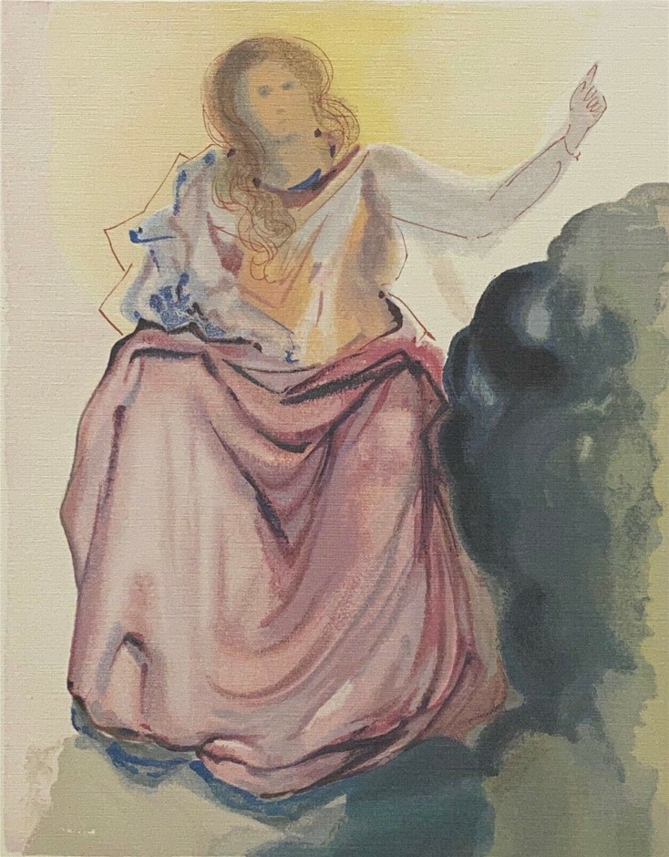 SALVADOR DALI (1904 - 1989) - Beatrice Resolves
