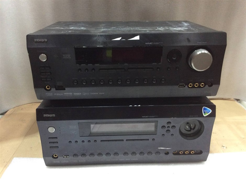 Integra DTR-30.4 and DTR-9.9 AV Receiver (Lot of 2)