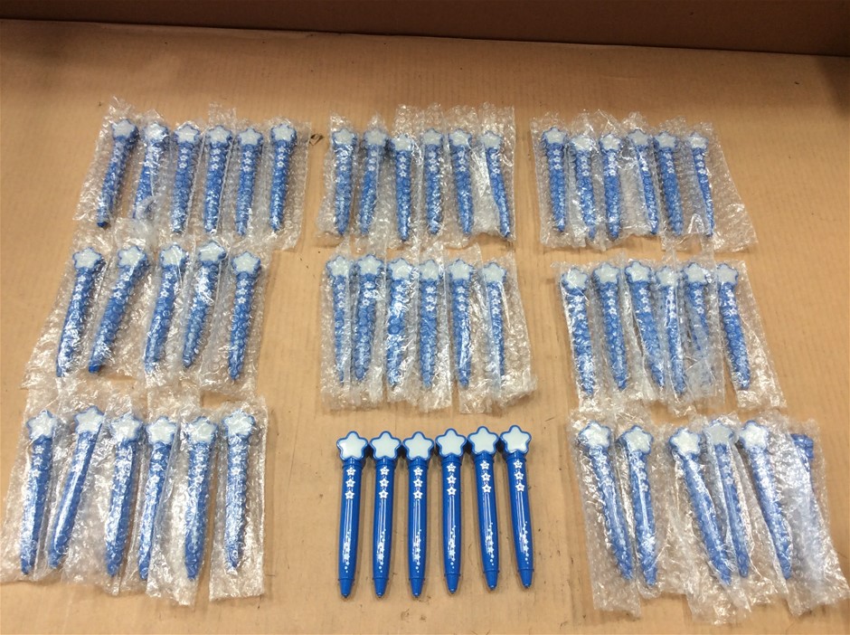 Star Shaped Light-Up Pens / LED Wand Pens