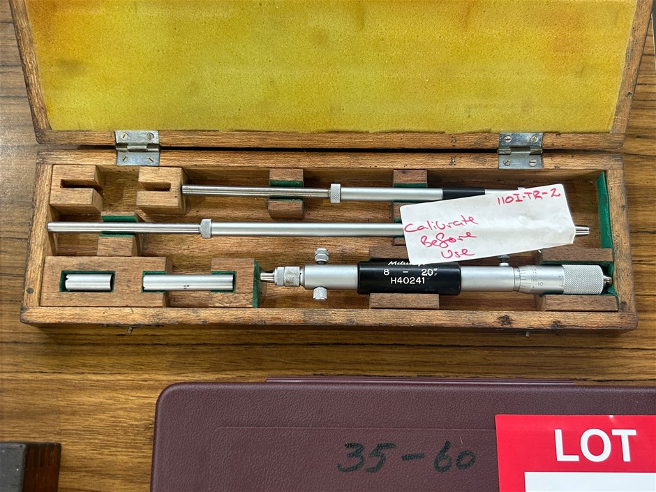 Mitutoyo Inside Micrometer Set