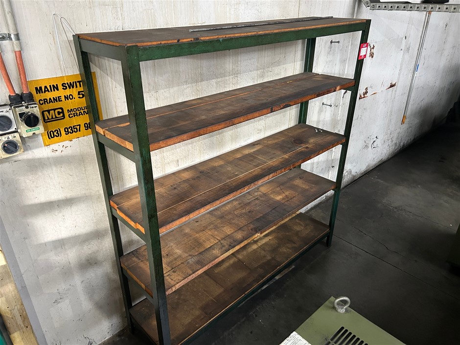 Steel Frame Shelving Unit
