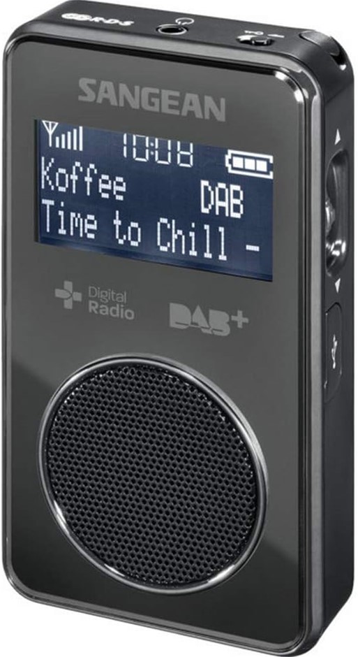 SANGEAN DPR35+ DAB+/FM Pocket Radio, Black Buyers Note - Discount Freight