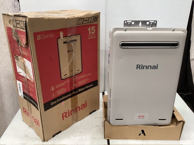 <p>Rinnai Water Heater</p>