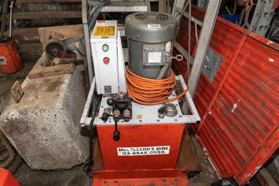 Power Team PE4004-50 Electric Hydraulic Power Pack