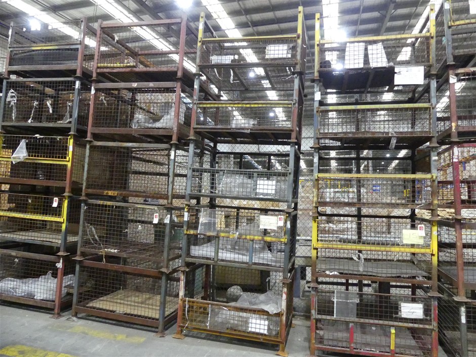 Stackable Steel Stillages (Qty 5)